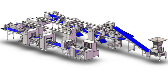 Mua Dây chuyền sản xuất bánh sừng bò tự động hóa cao G850 với công suất công nghiệp sản xuất trực tuyến