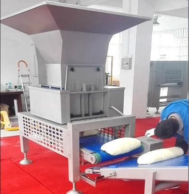 Mua Dây chuyền sản xuất bánh mì SS304 600mm Chiều rộng làm việc với phễu cắt tự động bột sản xuất trực tuyến