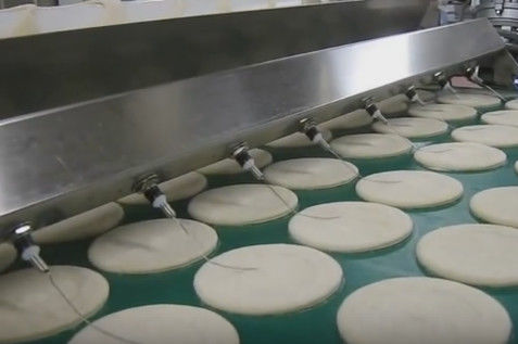 Mua Máy làm sạch bánh pizza dễ dàng, 3000 Kg / Hr Thiết bị Pizza thương mại đầu ra sản xuất trực tuyến