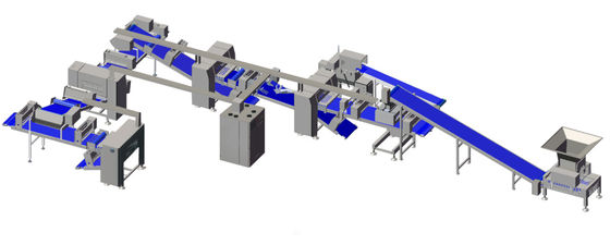 Mua 800mm Dây chuyền cán bột công nghiệp Thợ may cho bánh / bột bánh mì sản xuất trực tuyến