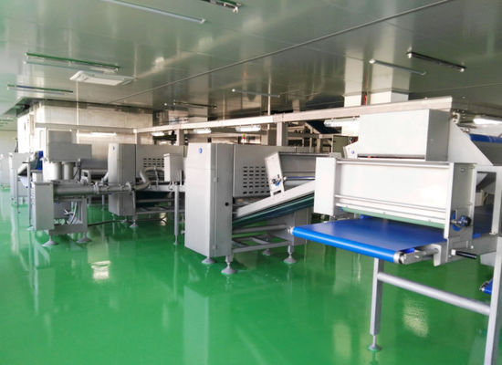 Mua -40 ℃ Auto Freezing Tunnel Pastry Dough Laminator Máy Cho Croissant và sasuage cuộn sản xuất trực tuyến
