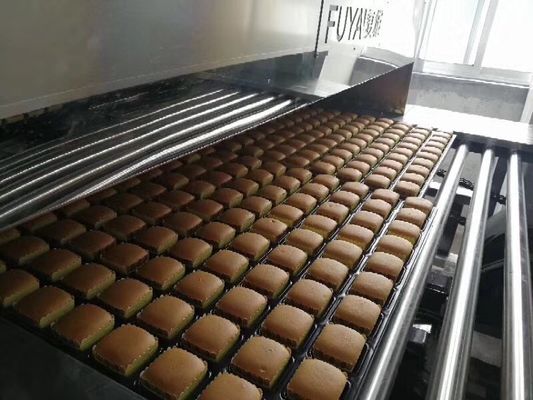 Mua Hệ thống máy trộn bánh bền với công suất 400kg / giờ cho sản phẩm bánh chiffon sản xuất trực tuyến