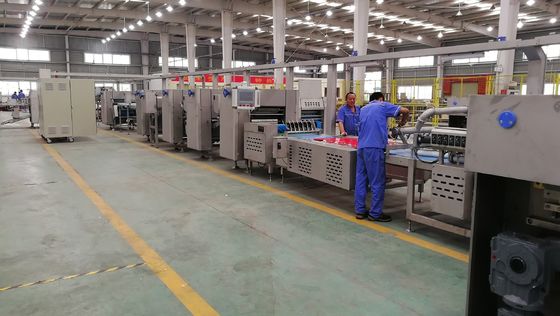 Mua Máy làm bánh pizza ép bột tự động công nghiệp Siemens PLC với cán màng sản xuất trực tuyến