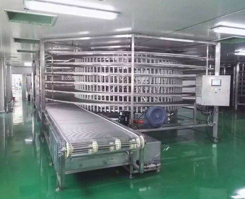 Mua Dây chuyền sản xuất pizza hoàn chỉnh với phòng thử nghiệm và lò hầm và máy làm mát xoắn ốc sản xuất trực tuyến