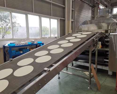 Mua Dây chuyền sản xuất tortilla công nghiệp G650 bằng thép không gỉ 304 được trang bị màn hình cảm ứng cho nhu cầu công suất cao sản xuất trực tuyến