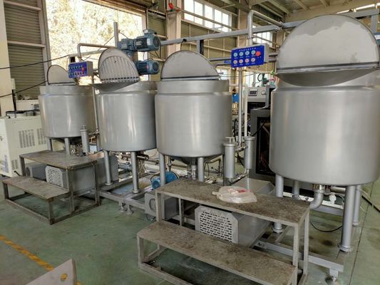 Mua 4 Pha trộn Dây chuyền sản xuất Bánh xếp hàng May động cơ với kích thước 3,5m × 2,5m × 2,2m sản xuất trực tuyến