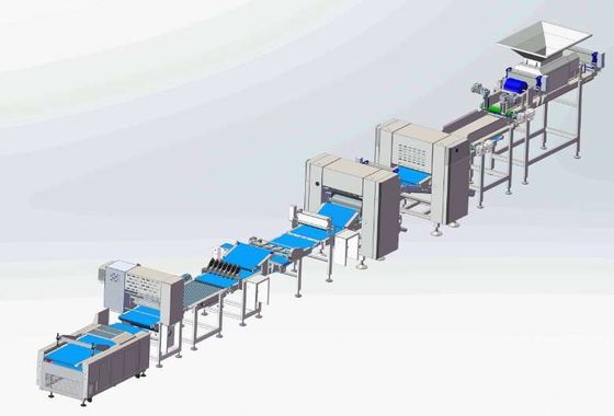 Mua Dây chuyền sản xuất bánh mì hộp thiếc 300kg / giờ Làm bánh mì nghệ nhân Loaf sản xuất trực tuyến