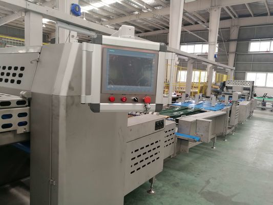 Mua Màn hình cảm ứng Siemens Dây chuyền sản xuất bánh mì Pita tự động 300kg / giờ sản xuất trực tuyến