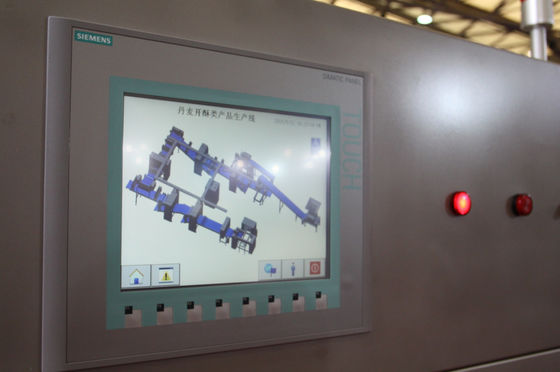Siemens PLC bột ép máy Video có sẵn cho hình dạng khác nhau Pastry sản phẩm
